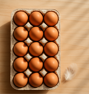 free-range organic eggs